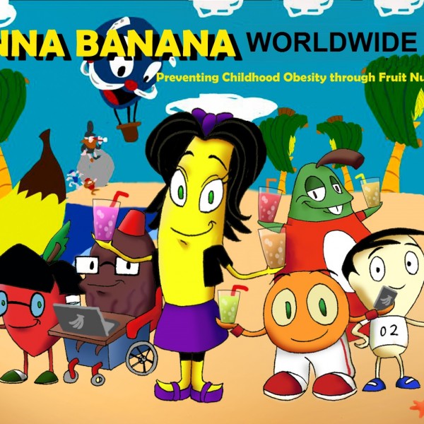 Anna Banana Website background